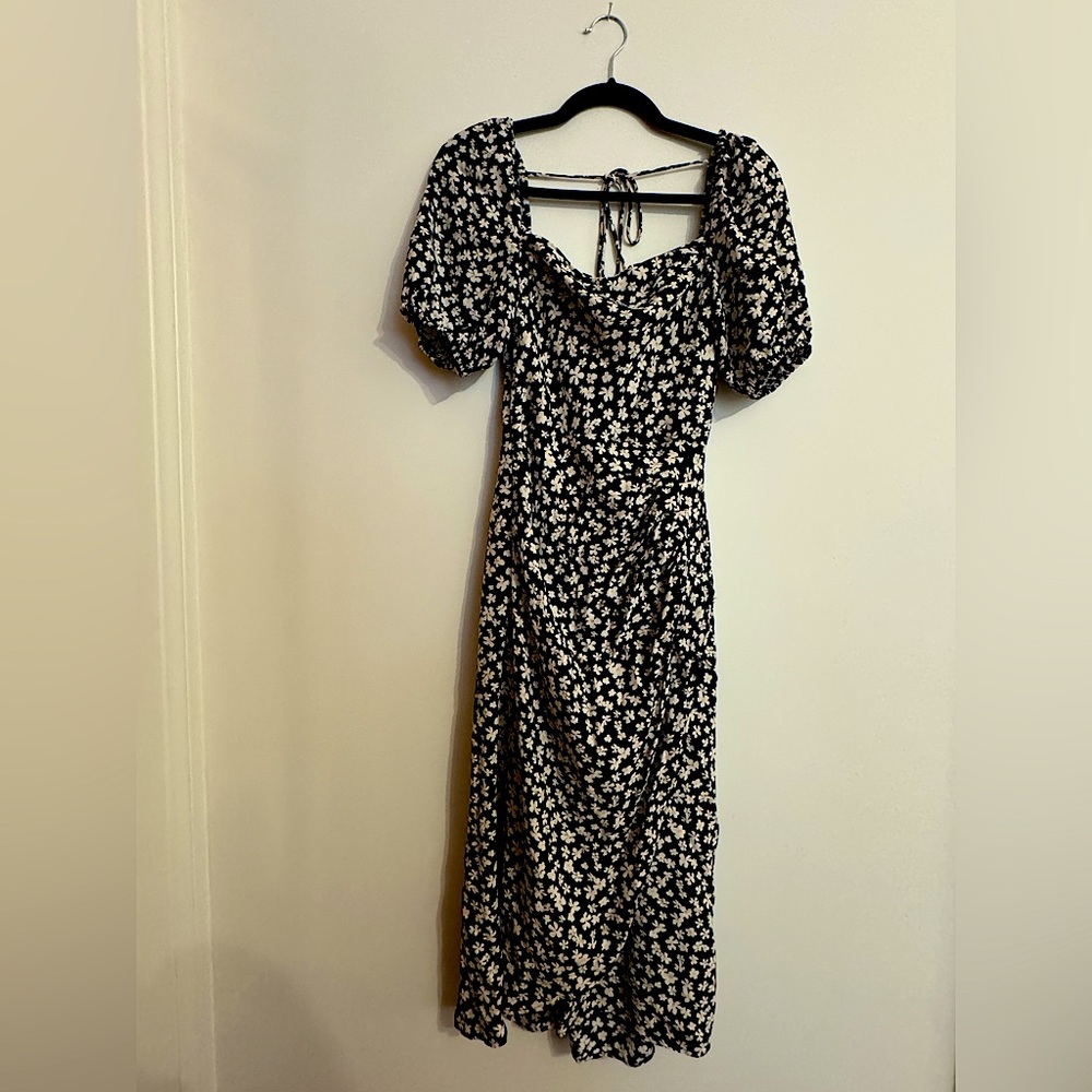 XS floral parisian H&M dress